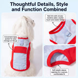 Lightweight Polyester Summer Vest for Small Dogs