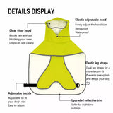 Waterproof Dog Raincoat with Belly Coverage