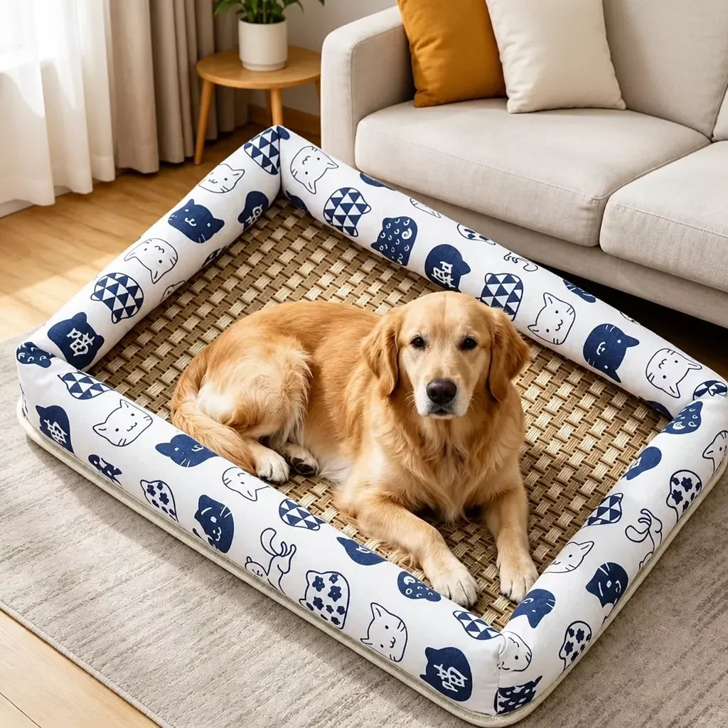 Summer Pet Bed Mat for Dogs and Cats
