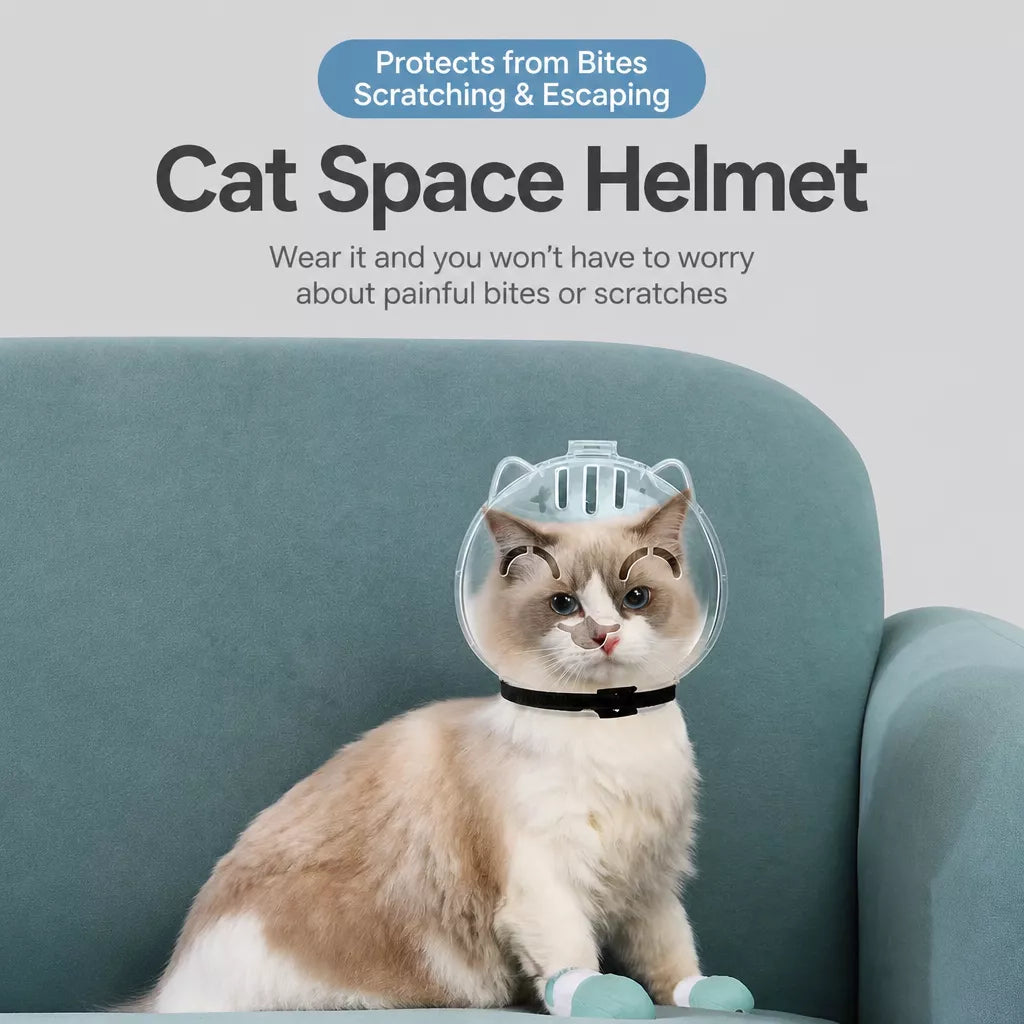 Pet Grooming Head Cover for Cats