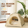 Portable Enclosed Cat & Small Dog Tent Bed