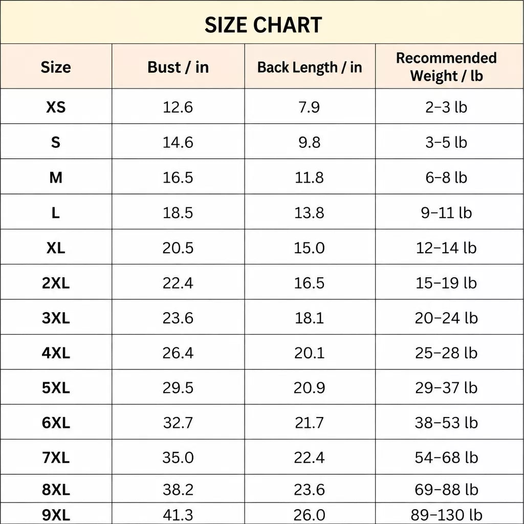 Lightweight Sleeveless Dog Vest