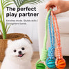 Rope Tug and Treat-Dispensing Dog Toy