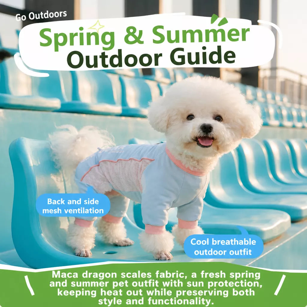 Lightweight Four-Leg Summer Dog Shirt