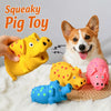 Pig-Shaped Squeaky Dog Toy