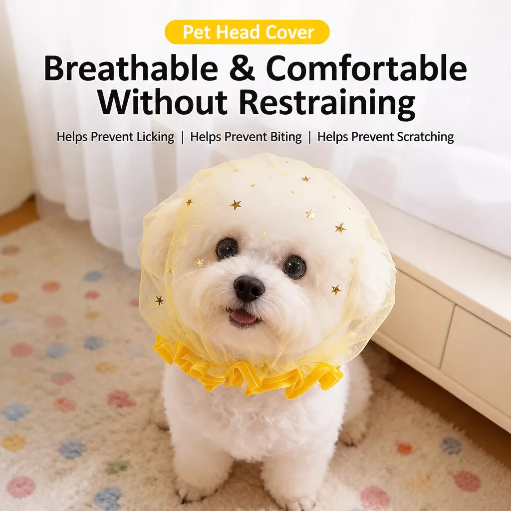 Breathable Polyester Mesh Muzzle for Small Dogs