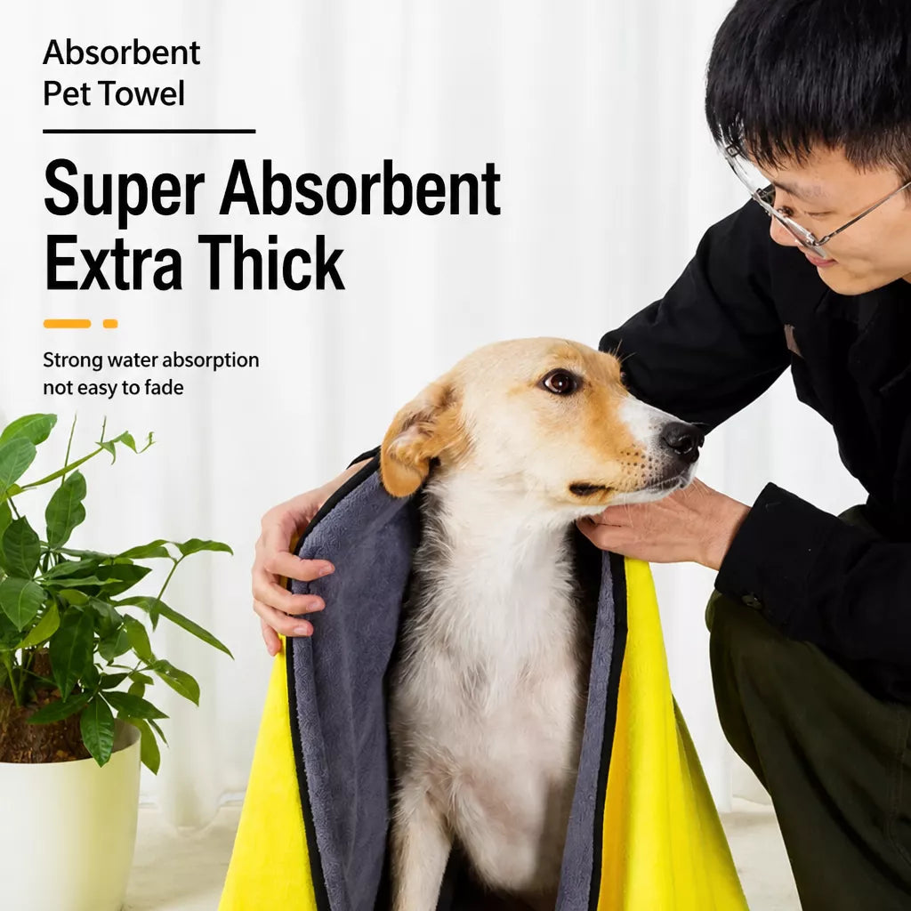 Cotton Pet Drying Towel for Dogs & Cats
