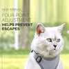 Reflective Cat Harness and Leash Set with Nylon Rope