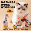 Interactive Wobble Cat Toy for Independent Play