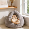 Enclosed Chicken Butt Cat Bed