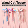 Fairy Cat Teaser Wand with Pom-Pom Toy