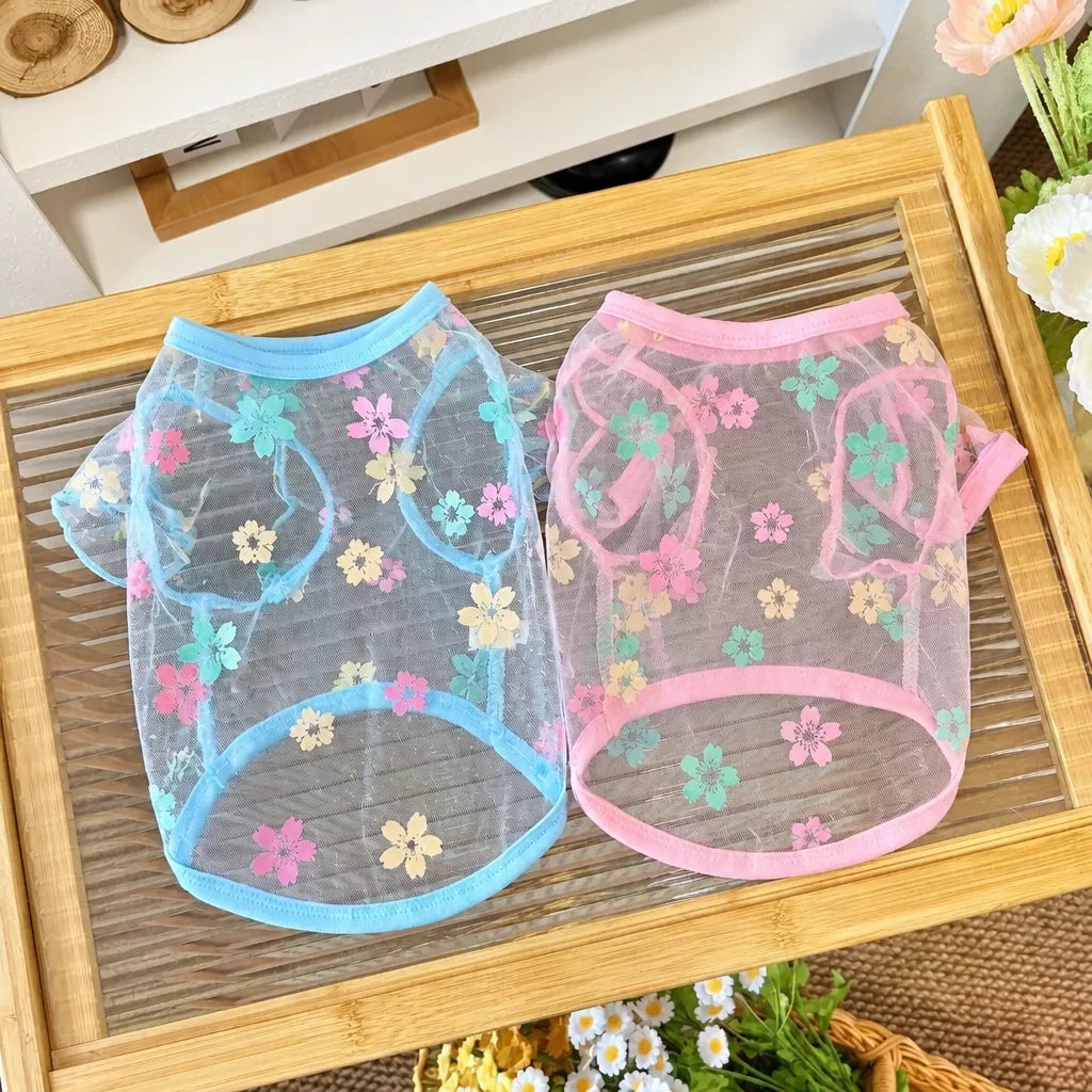 Daisy Mesh Pet Vest for Dogs and Cats