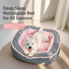 Thick Removable & Washable Winter Pet Bed for Dogs & Cats