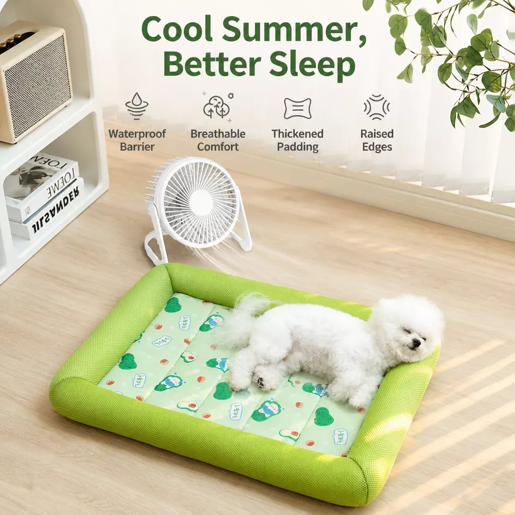 Washable Pet Bed for Dogs with Removable Cover