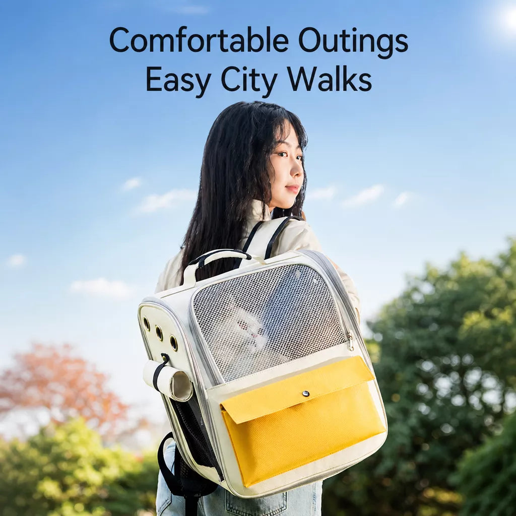 Pet Carrier Backpack for Cats and Small Dogs