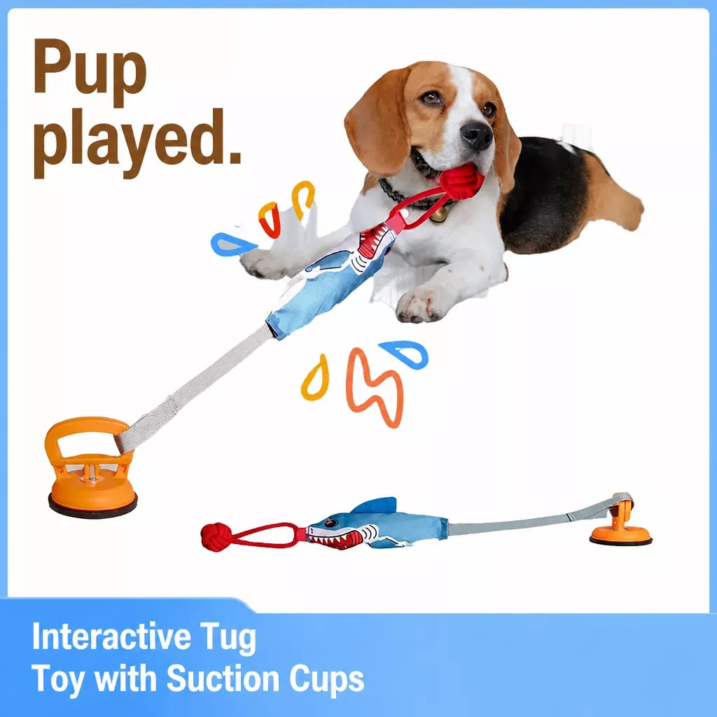Interactive Dog Toys for Tug-of-War and Solo Play