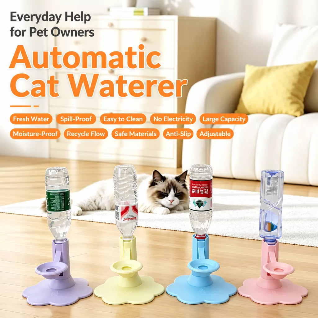 Adjustable Height Pet Water Dispenser