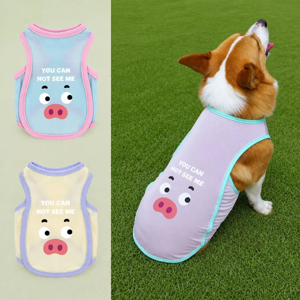 Lightweight Summer Pet Vest for Dogs and Cats