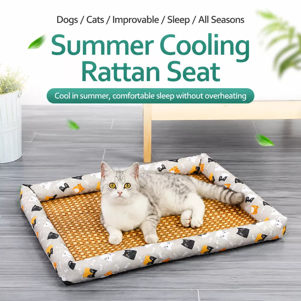 All-Season Pet Bed for Cats and Dogs