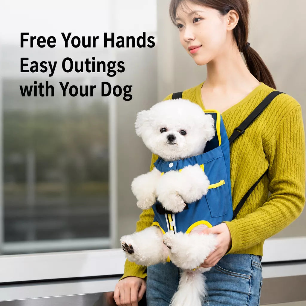 Pet Carrier Backpack for Cats and Dogs, Front or Back Carry