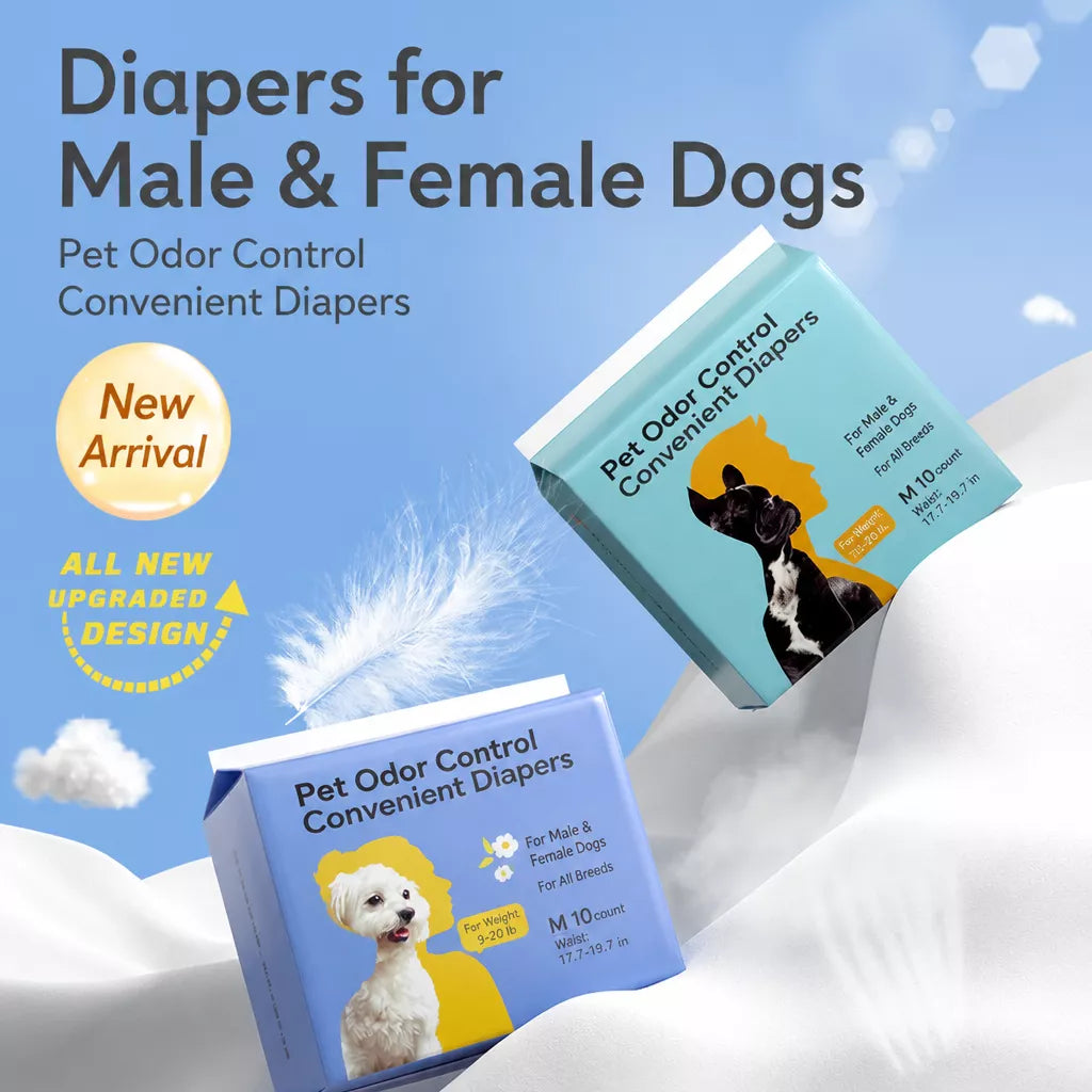 Dog Diapers for Male & Female Dogs