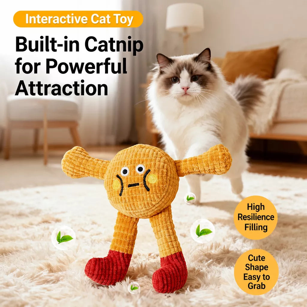 Fleece Catnip Toy for Cats and Dogs