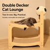 Sisal Cat Scratcher with Rolling Soccer Ball