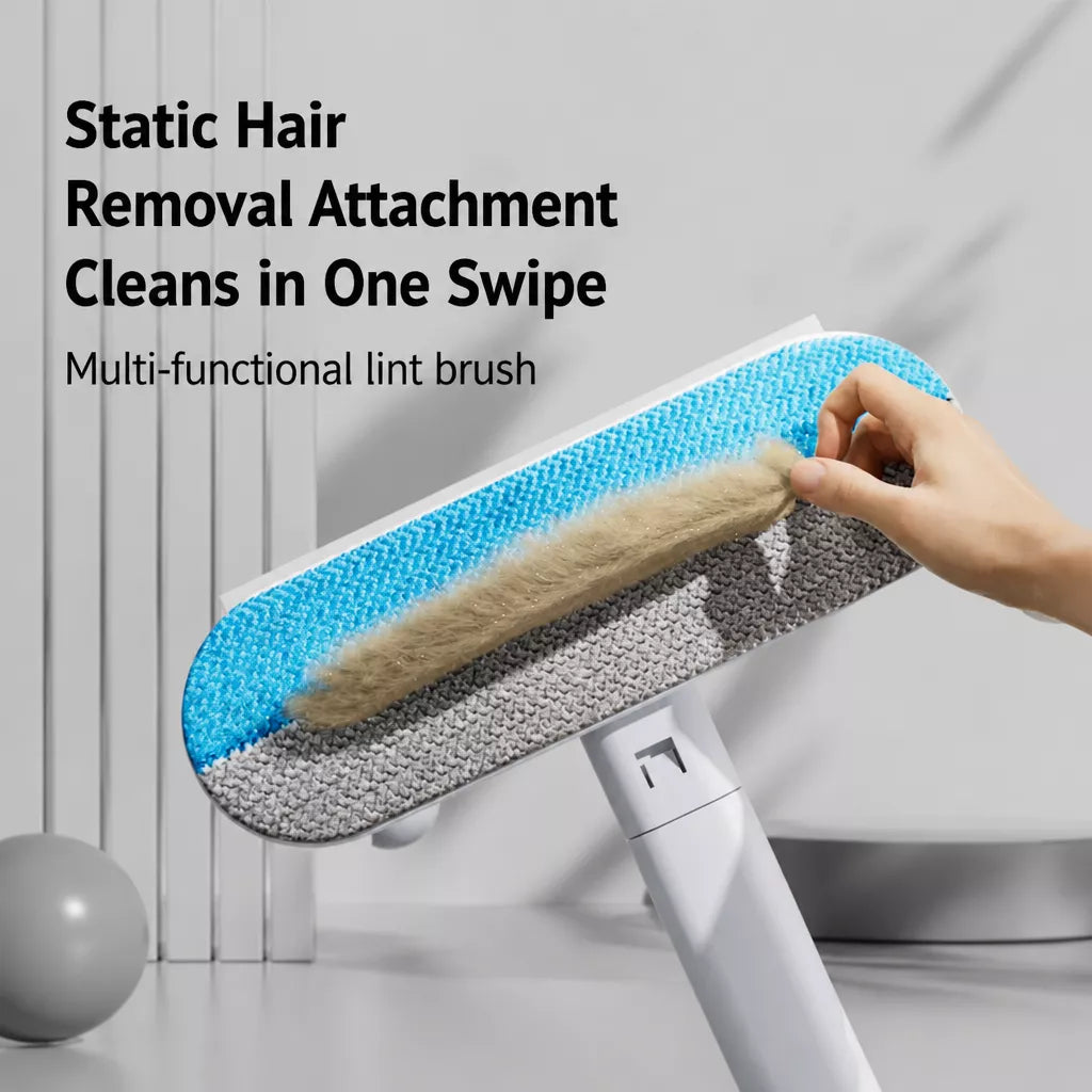 Long-Handle Pet Hair Removal Brush for Sofas and Bedding