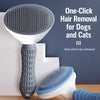 Self-Cleaning Slicker Brush for Dogs and Cats