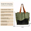 Canvas Crossbody Pet Carrier for Cats and Small Dogs