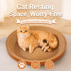Round Corrugated Cardboard Cat Scratcher Bed
