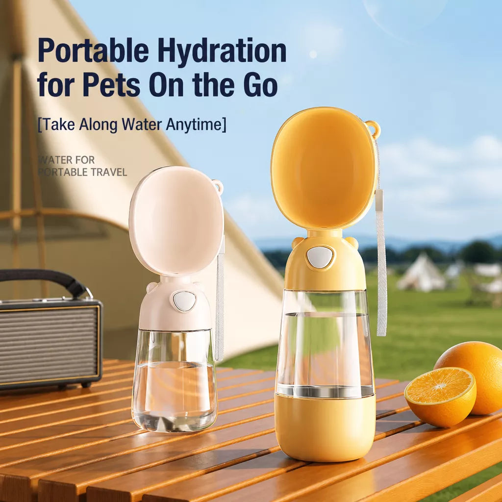 Portable Dog Water Bottle for Walks and Travel
