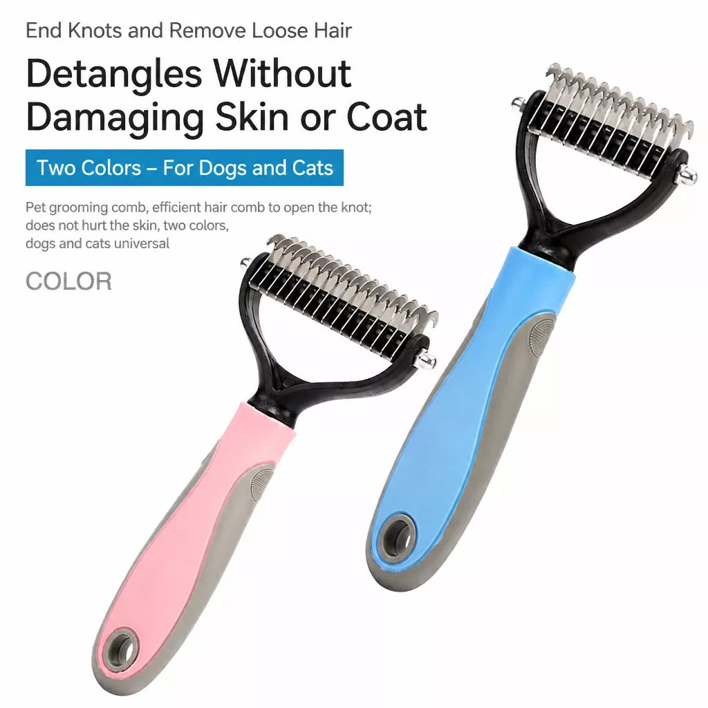 Undercoat Deshedding Comb for Dogs and Cats