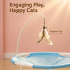 Round Elevated Pet Bed with Breathable Fabric
