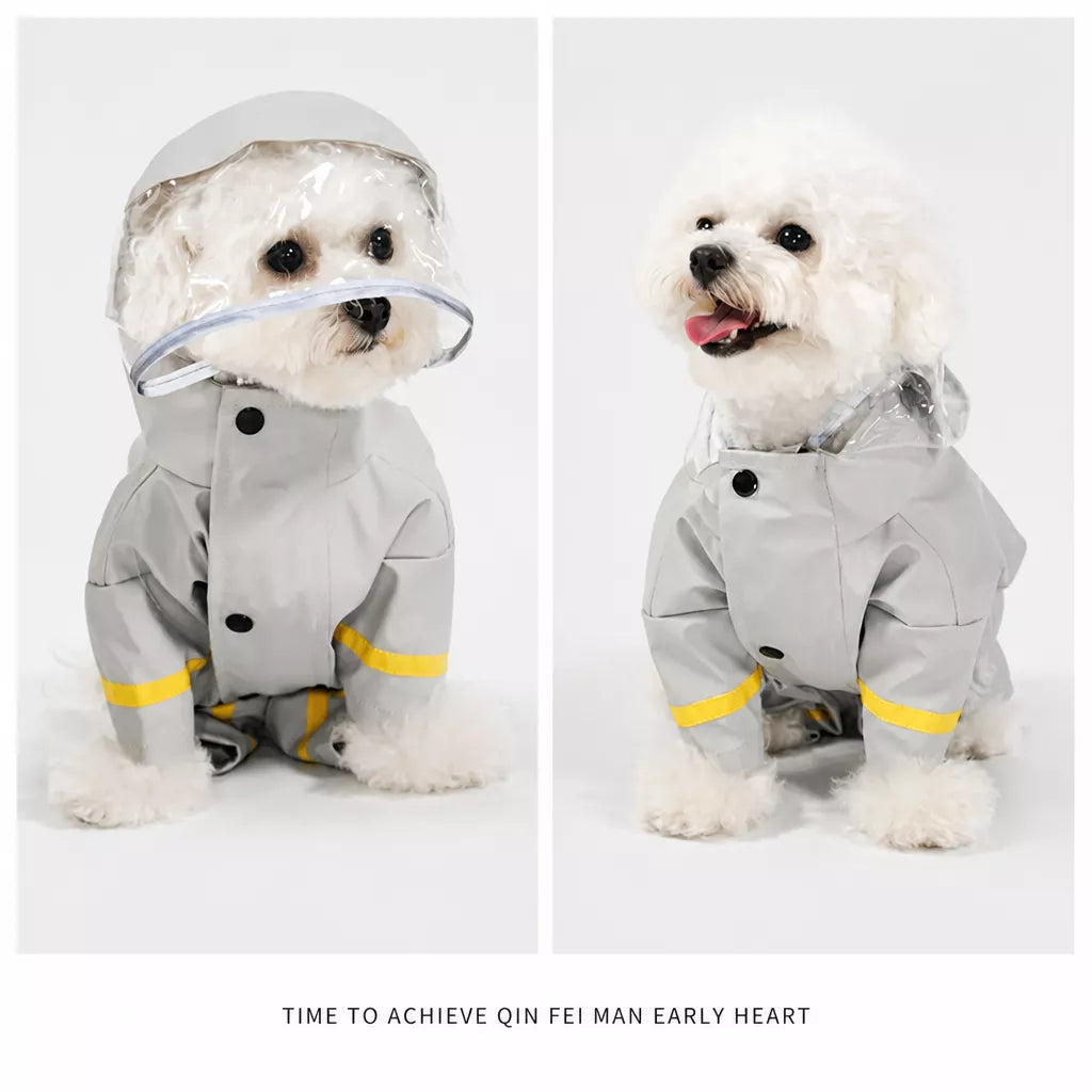 Dog Raincoat for Small to Medium Dogs