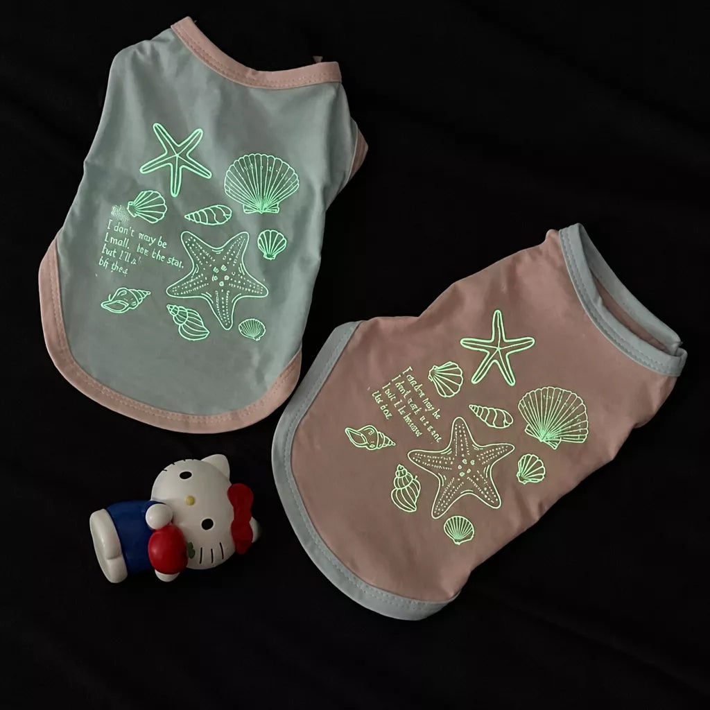 Cotton Tank Top for Small to Medium Dogs