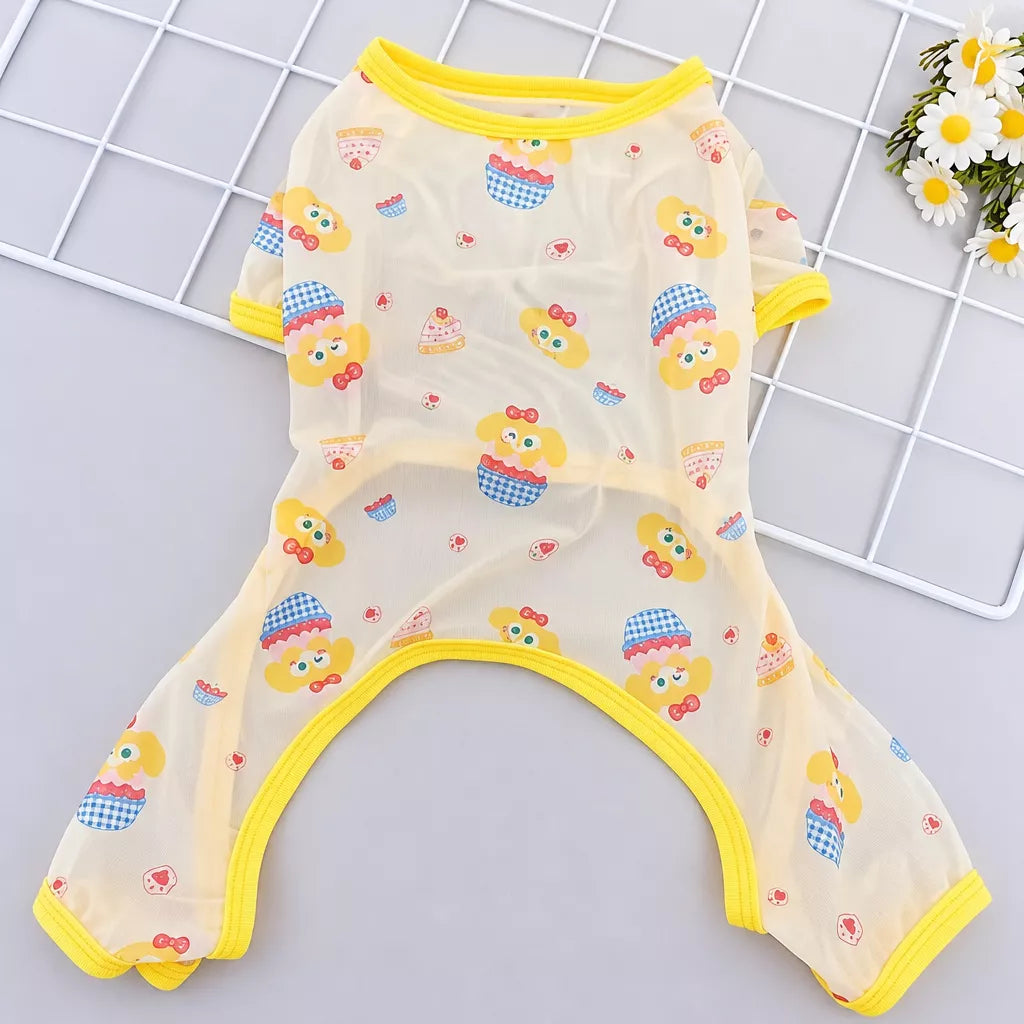 Mesh Four-Leg Pet Shirt