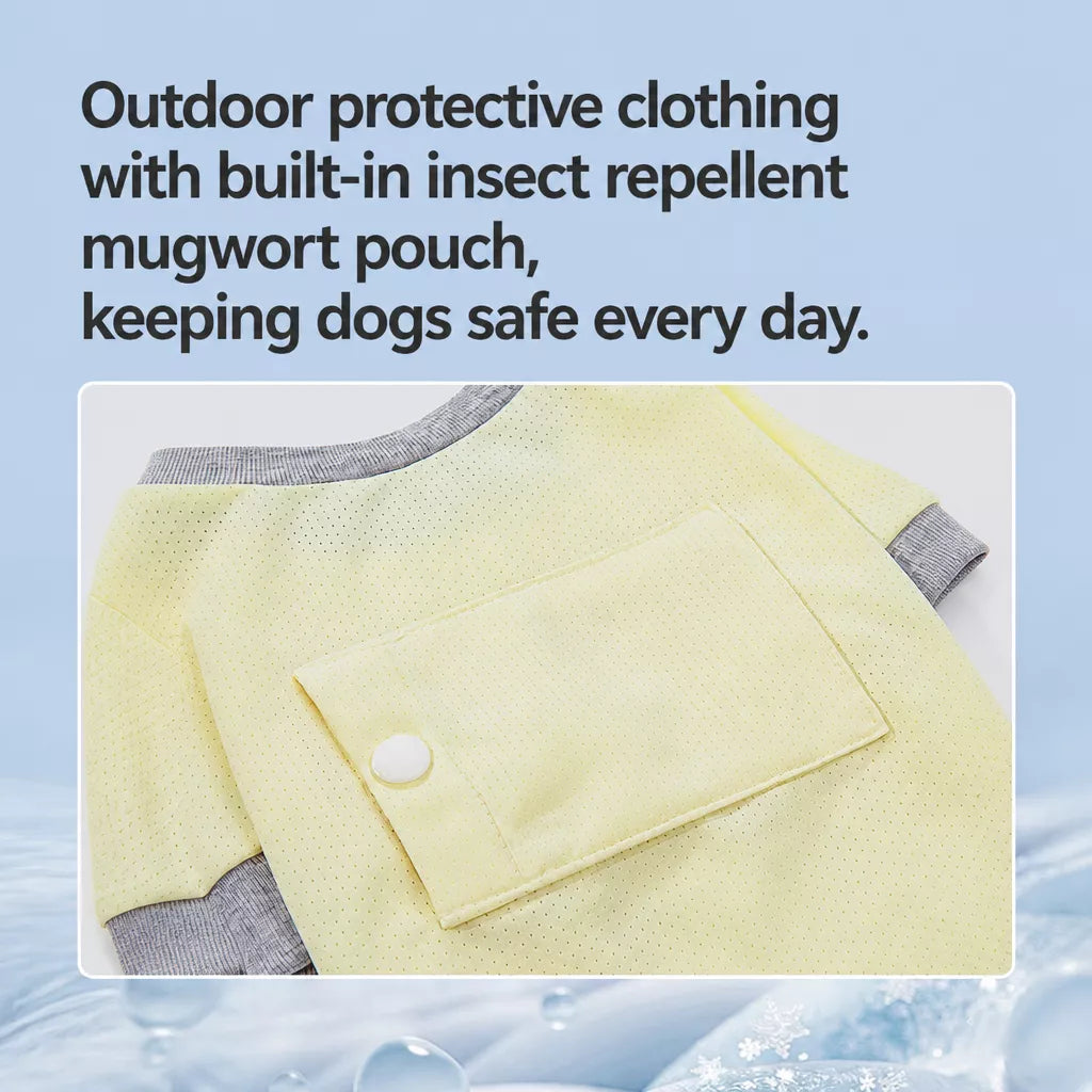 Lightweight Four-Leg Summer Shirt for Small Dogs