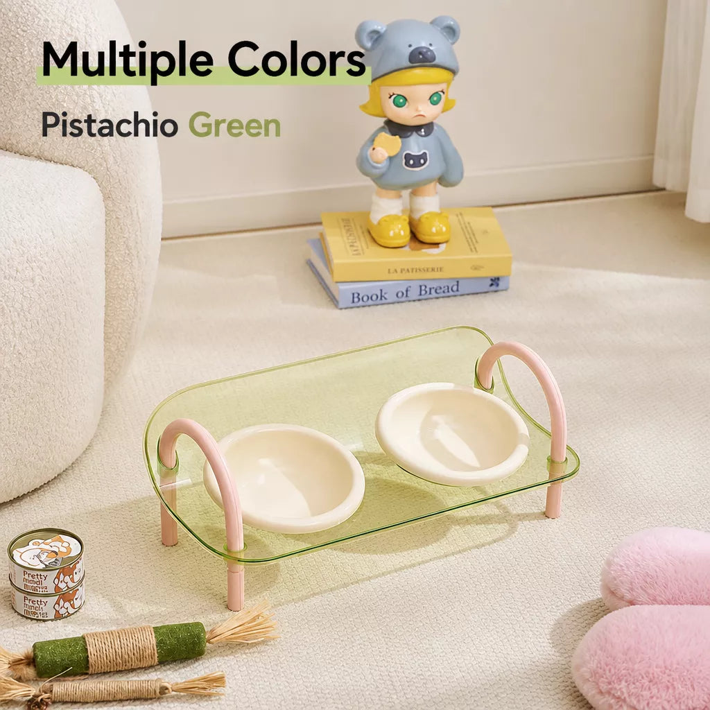 Pet Slow Feeder Bowl with Wide Opening