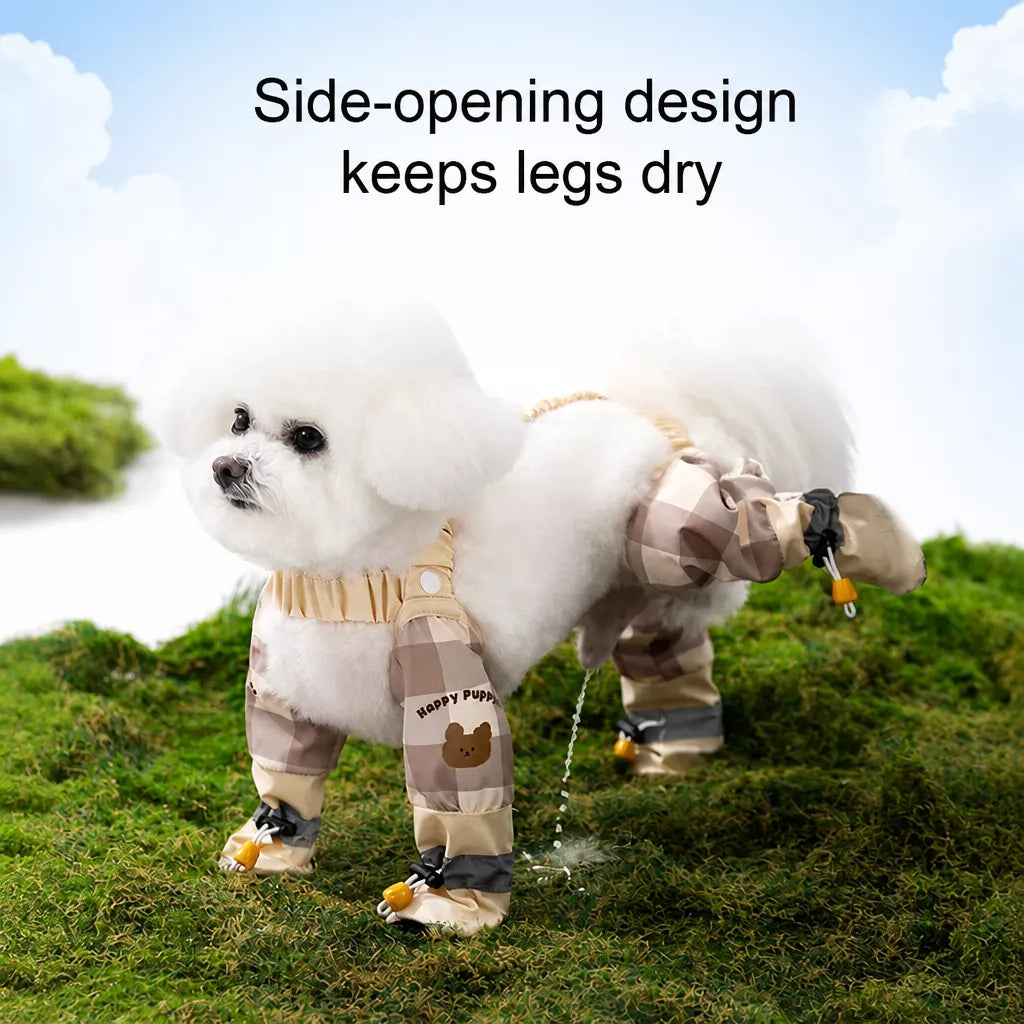 Summer Four-Leg Dog Coverall for Small Dogs