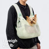 Breathable Canvas Front Pet Carrier Backpack for Cats & Dogs
