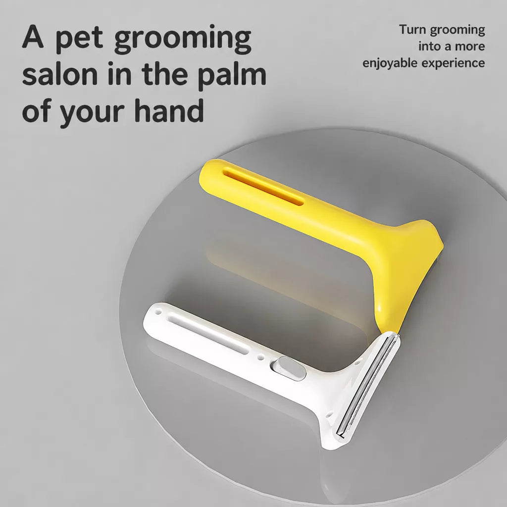 Curved-Tooth Thinning Comb for Cats and Dogs
