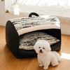 Tent-Style Dog Bed with Removable Washable Cover