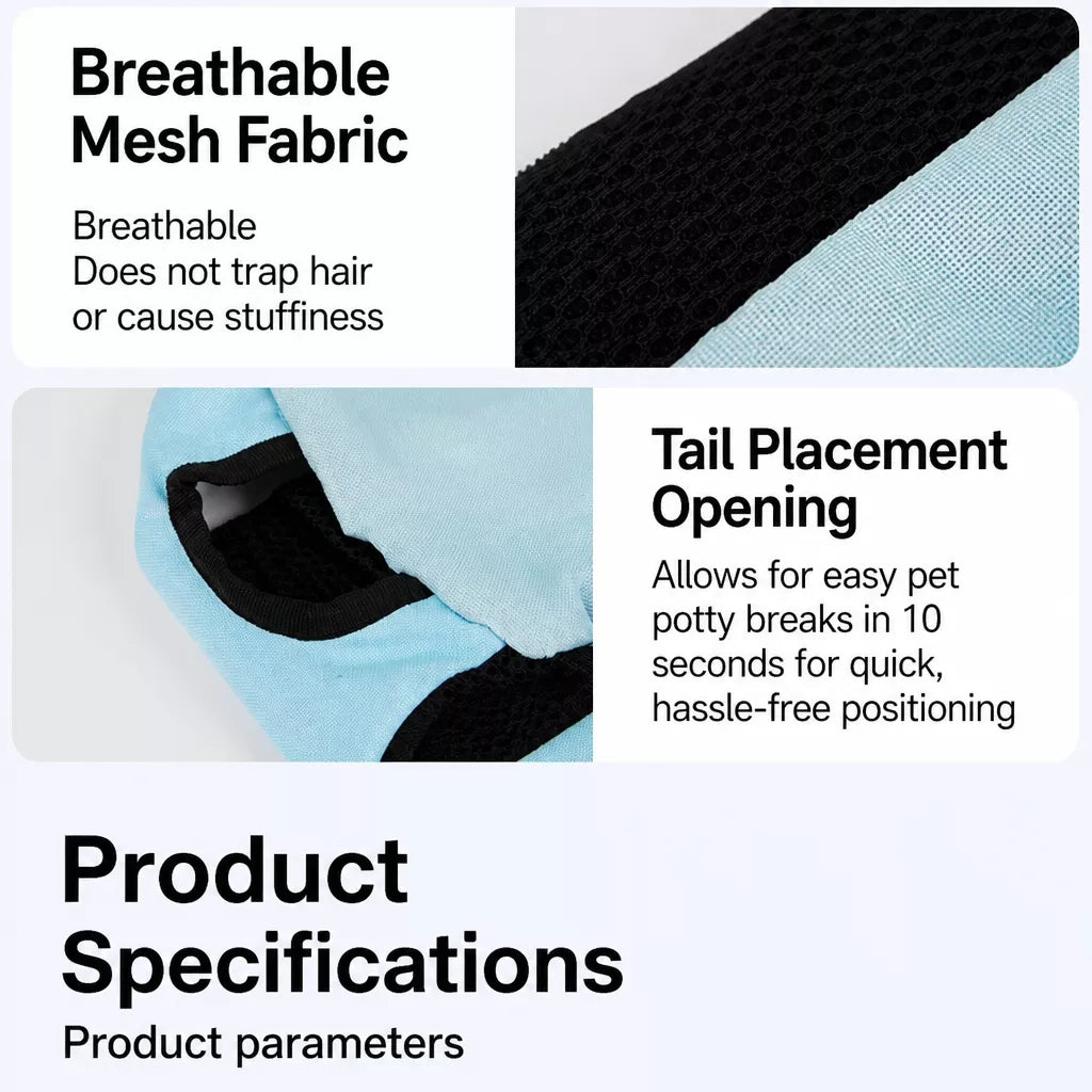 Breathable Pet Backpack Carrier for Cats and Small Dogs