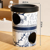 Three-Level Milk Tea Cup Cat Scratcher & Hideaway