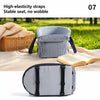 Canvas Front Seat Pet Car Bed for Small Dogs and Cats