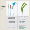 Cat Teaser Wand Toy with Feather & Fiber Teasers