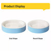 Oval Corrugated Cardboard Scratcher Bed for Cats