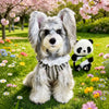 Lightweight Cotton Dog Graphic Pet Shirt for Cats & Dogs
