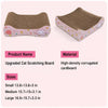 Petal-Shaped Corrugated Paper Cat Scratcher